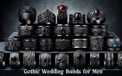 Gothic Wedding Bands for Men: Eternal Love with a Dark Twist